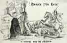 Cartoon: 'Roebuck For Ever, St George and the Dragon', 1860s -1870s