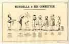 Political Cartoon: Mundella and His Committee, [1868]
