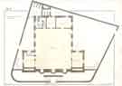 View: arc01229 Broomhill Chapel (Methodist New Connexion), Glossop Road (junction with Ashdell Road), basement plan (second design)