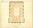 Broomhill Chapel (Methodist New Connexion), Glossop Road (junction with Ashdell Road), ground plan - as built
