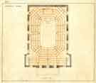 View: arc01237 Broomhill Chapel (Methodist New Connexion), Glossop Road (junction with Ashdell Road), ground plan - as built