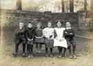 Whiteley Wood Open Air School, Cottage Lane, boys and girls, c. 1910