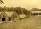 Whiteley Wood Open Air School (also known as Whiteley Wood Open Air Recovery School): general view of the school buildings, the dining shed and the open air classrooms