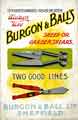 View: arc01463 Advertisement for Burgon and Ball's Sheep and Garden Shears