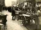 Street traders in Shude Hill and Dixon Lane