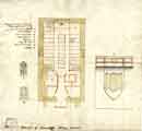 View: arc01817 Plan of interior of Beauchief Abbey chapel