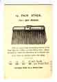 R Richmond and Sons, Broom Works, 36 Bath Street, Sheffield - manufacturers of brooms and brushes - business card, c. 1890