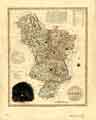A new map of the county of Derby [Derbyshire] divided into hundreds, by Thomas Dix 