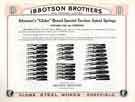View: arc02357 Trade catalogue of Ibbotson Brothers and Company Limited, manufacturers of steel, saws, files, springs, bolts and nuts, Globe Works, Penistone Road, c. 1950