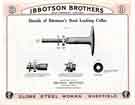 Trade catalogue of Ibbotson Brothers and Company Limited, manufacturers of steel, saws, files, springs, bolts and nuts, Globe Works, Penistone Road, c. 1950 Trade catalogue of Ibbotson Brothers and Company Limited, manufacturers of steel, saws, files, springs, bolts and nuts, Globe Works, Penistone Road, c. 1950