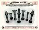 Trade catalogue of Ibbotson Brothers and Company Limited, manufacturers of steel, saws, files, springs, bolts and nuts, Globe Works, Penistone Road, c. 1950 Trade catalogue of Ibbotson Brothers and Company Limited, manufacturers of steel, saws, files, springs, bolts and nuts, Globe Works, Penistone Road, c. 1950