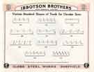 Trade catalogue of Ibbotson Brothers and Company Limited, manufacturers of steel, saws, files, springs, bolts and nuts, Globe Works, Penistone Road, c. 1950 Trade catalogue of Ibbotson Brothers and Company Limited, manufacturers of steel, saws, files, springs, bolts and nuts, Globe Works, Penistone Road, c. 1950