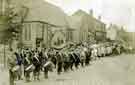 Boys Brigade outside Woodseats Wesleyan Methodist Church, Holmhirst Road (corner of Mitchell Road), c. 1917 Boys Brigade outside Woodseats Wesleyan Methodist Church, Holmhirst Road (corner of Mitchell Road), c. 1917