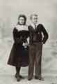 Stanley Wightman (1885 - 1978) and his sister Gladys Wightman (1886 - 1974), evidently aged 13 and 12 respectively