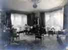 Drawing room, Hallam Gate, Crookes, Sheffield, Arthur Wightman's main residence