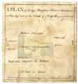 A plan of George Blagdin's house and appurtenances at Attercliffe held of the Duke of Norfolk