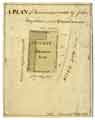 Plan of tenements erected by John Fayrham with the ground annexed