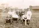 Tinsley Rolling Mills Co. Ltd. - works cricket team on Blackburn Meadows, c. 1906