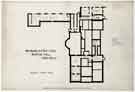 Norton Hall, cellar floor plan