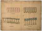 View: arc02954 Plan and elevations of shops in Hereford Street for Thomas Rowbotham