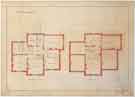 View: arc02959 St. Paul's Parsonage, Brook Hill - chamber and attic plan