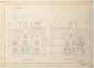 St. Paul's Parsonage, Brook Hill - north and south elevations