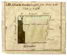 Plan of the ground demised to John Parkin by the Duke of Norfolk [Gibraltar Street]