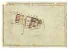 View: arc03087 Plan of several building lots in Broad Lane [on the corner of Broad Lane, Bailey Street and Bailey Lane]