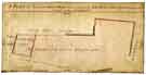 A plan of a parcel of the Duke of Norfolk's ground assigned by John Butler to Amos Green, containing 480 yards