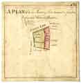 A Plan of the two building lots demised to Josephus Parkin and William Buxton