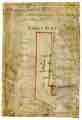 A plan of the Golden Cross House in the Market Place in Sheffield held by Samuel Shipley of the Duke of Norfolk