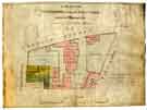 View: arc03133 A plan of the Tenements, etc. held of the Duke of Norfolk by the late Thomas Law, containing 2,773 square yards