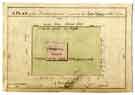 Plan of the building ground demised by the Earl of Surrey to Edward Loftus