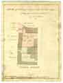 A plan of the buildings and ground to be severally demised or assigned to Henry Tudor and Thomas Leader junior