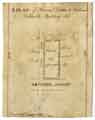 A plan of Thomas Drakes' and William Coldwell's building lot