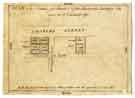Plan of George Dalton's, James Butcher's and John Wheatcroft's building lots