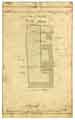 Plan of certain tenements and and ground held by John Froggatt of the Duke of Norfolk [building lots in Broad Street]