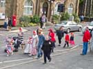 Queen Elizabeth II Diamond Jubilee celebrations in Manchester Road, Stocksbridge
