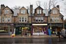 Abbeydale Road: left to right Rational Kitchens, Abbeydale DIY Centre, Abbott's Cookshop, Abbeydale Door Centre