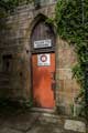 Entrance to Vulcan Table Tennis Club in former Christ Church Sunday School, Attercliffe Road