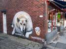 Street art: Fat as a Butcher's Dog by Colorarti, Sharrow Vale road