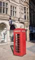 Telephone box, Surrey Street, Sheffield