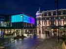 Crucible Theatre and Lyceum Theatre, Tudor Square at night Crucible Theatre and Lyceum Theatre, Tudor Square at night