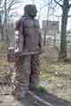 Parkway Man sculpture (Jason Thomson, 2001), Bowden Howsteads Wood, off Sheffield Parkway (Richmond Park Crescent)
