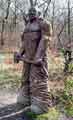 View: c04894 Parkway Man sculpture (Jason Thomson, 2001), Bowden Howsteads Wood, off Sheffield Parkway (Richmond Park Crescent)