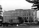 Front view of Charles Clifford Dental Hospital showing extension, Wellesley Road, 13 May 1970