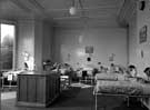Children's Hospital, Thornbury Annexe, Girls' Ward, 5th October 1951. Children's Hospital, Thornbury Annexe, Girls' Ward, 5th October 1951.