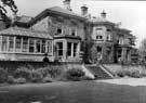 View: h00075 Ranfall Nurses Home, Ranmoor Park Road, rear view from the garden prior to extensions being built, 16th May 1949
