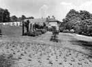Ranfall Nurses Home, Ranmoor Park Road, side view of garden showing tennis courts Ranfall Nurses Home, Ranmoor Park Road, side view of garden showing tennis courts