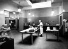 Jessop Hospital for Women. Cooks  preparing meals in the kitchens, 1950